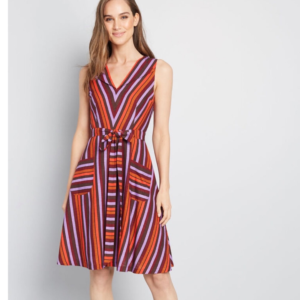 Retro Blend Midi Dress from ModCloth!